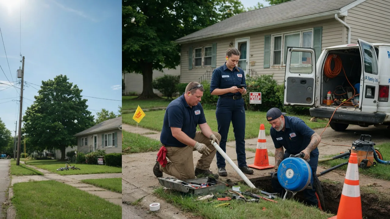 Sewer Line Repair in Wellsville, KS near me